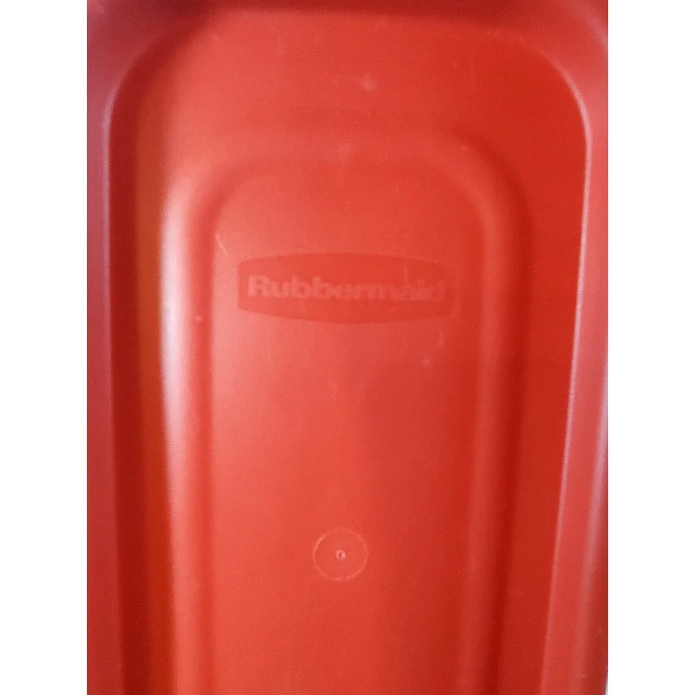 Rubbermaid ● 16.2 Cup‎ Food Storage Container 3.8L Red Lid ● Made in USA